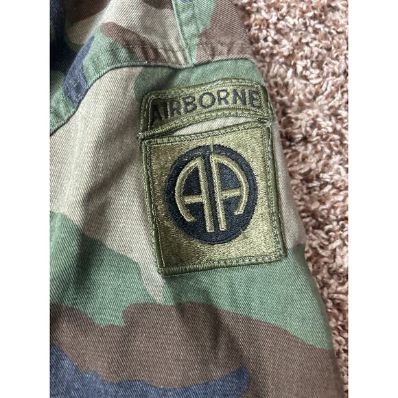 U.S. Army Woodland Camouflage Battle Dress Adult Uniform 82nd Airborne Division - Picture 7 of 14